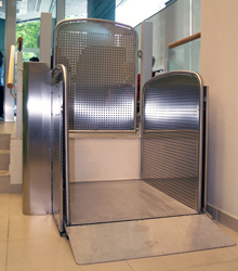 Plataforma salvaescaleras vertical Silver